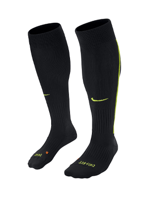 Black large nike soccer socks best sale